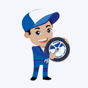 Servicepartner bei der Reifenmontage